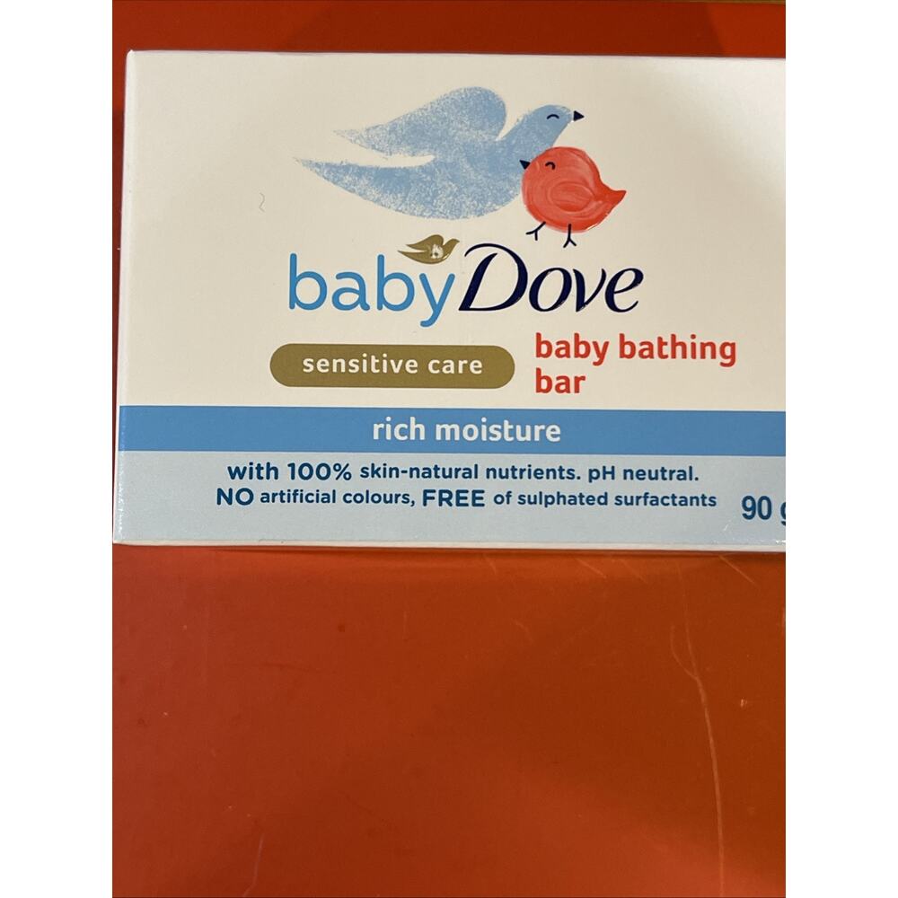New! In Box, Baby Dove Baby Bathing Bar- Sensitive Care, Rich Moisture Formula
